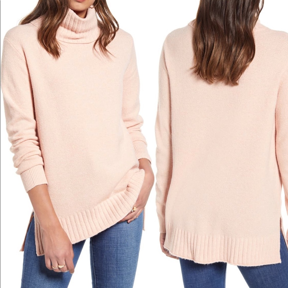 B.P. Longline Turtleneck Sweater